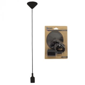 Brightstar PEN285/1 BLACK, PEN285/1 WHITE PVC and Silicon Pendant (Multiple Colours/Finishes)