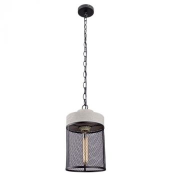 Brightstar PEN350 STONE Cement and Metal Cage Pendant