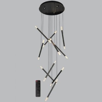 Brightstar PEN439/10 CCT 30W LED Metal, Stainless Steel and Acrylic Pendant CCT with Remote Control