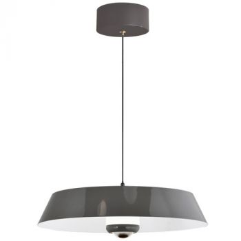 Brightstar PEN440 CCT 12W LED 3CCT Metal and Acrylic Pendant, IP20 Matt Grey