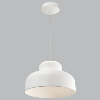 Brightstar PEN441 CCT 12W LED 3CCT Metal and Acrylic Pendant, IP20 White
