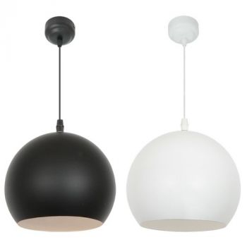 Brightstar PEN442/1 BLACK, PEN442/1 WHITE Metal Pendant (Multiple Colours/Finishes)