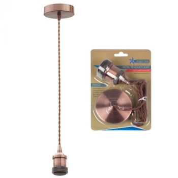 Brightstar PEN541 RED BRONZE Red Bronze Cord Pendant