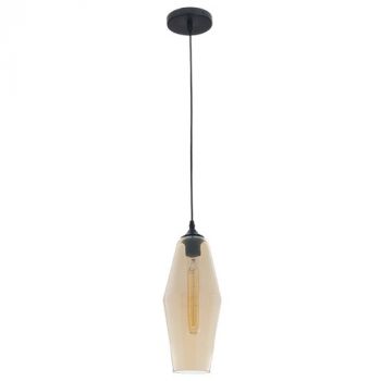 Brightstar PEN756 AMBER Amber Glass Pendant