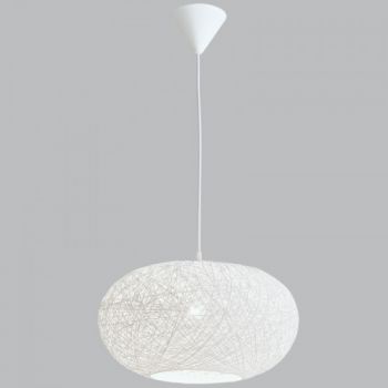 Brightstar PEN767 WHITE Twine Pendant White