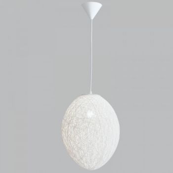 Brightstar PEN771 WHITE Twine Pendant White