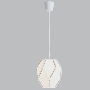 Brightstar PEN803 WHITE Plastic and Fabric Pendant White