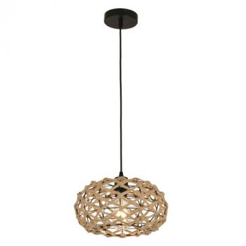 Brightstar PEN859 ROPE Metal and Rope Pendant