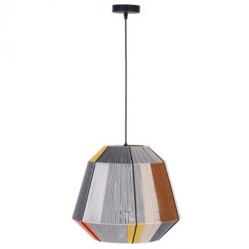 Brightstar PEN881 AFRICAN Iron and Cotton String Pendant E27 Led Only African Style