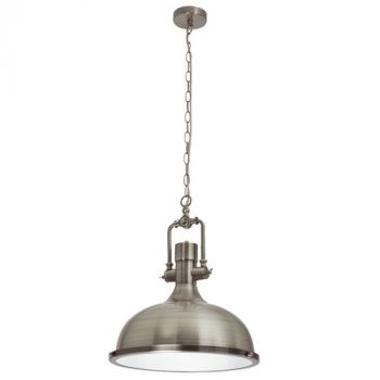 Brightstar PEN902 SATIN Satin Chrome Pendant