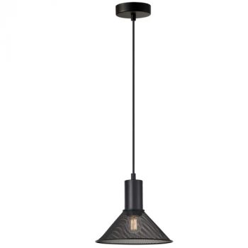 Brightstar PEN959 BLACK Iron Pendant E27 Black