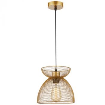 Brightstar PEN960 GOLD Iron Pendant E27 Gold