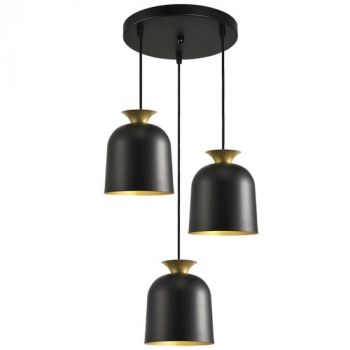 Brightstar PEN962/3 BLACK Iron Pendant Black