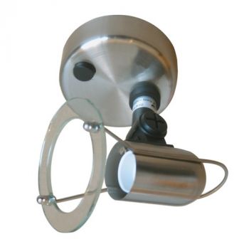 Brightstar S005/1 GUN META, S005/1 SATIN, S005/1 WH Spotlight Switch Included (Multiple Colours/Finishes)