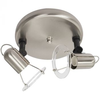 Brightstar S005/2R GUN MET, S005/2R SATIN, S005/2R WH Saturn 2 Light Spotlight (Multiple Colours/Finishes)