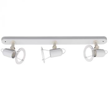 Brightstar S005/3 GUN META, S005/3 SATIN, S005/3 WH Saturn 3 Light Bar Spotlight (Multiple Colours/Finishes)