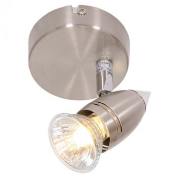 Brightstar S042/1 S/CH Satin and Polished Chrome Spotlight