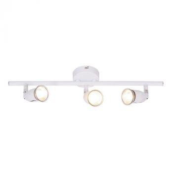 Brightstar S049/3 WH Spotlight 3 x 50W GU10 or GU10 LED or GU10 CFL ( Not Included )