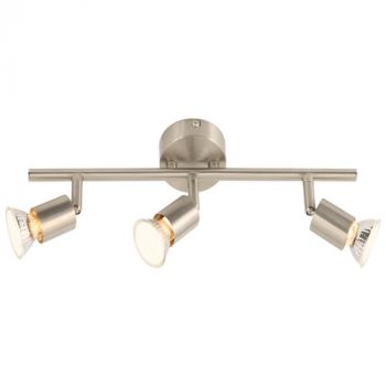 Brightstar S055/3 SATIN Satin Chrome Spotlight