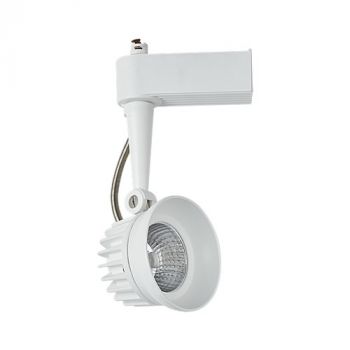 Brightstar S101/10W White LED Die Cast Aluminium and Polycarbonate Tracklight