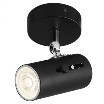 Brightstar S120/1 BLACK 1 x 50W GU10 ( Not Included ) Matt Black