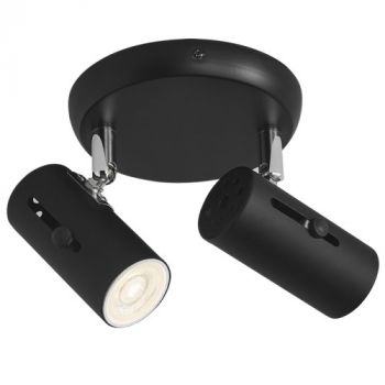 Brightstar S120/2 BLACK 2 x 50W GU10 ( Not Included ) Matt Black