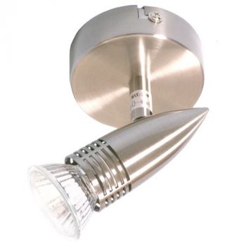 Brightstar S123/1 SATIN Gu10 Bullet Shape Head Bow Spotlight Satin