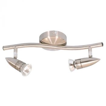 Brightstar S123/2 SATIN Gu10 Bullet Shape Head Bow Spotlight Satin