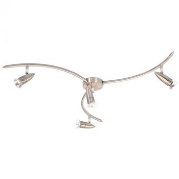 Brightstar S123/4 SATIN Satin Chrome Spotlight