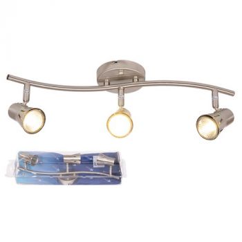 Brightstar S152/3 SAT/CHR Satin Chrome Spotlight