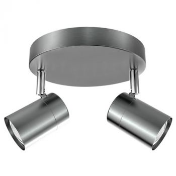 Brightstar S168/2 SATIN Satin Chrome Spotlight