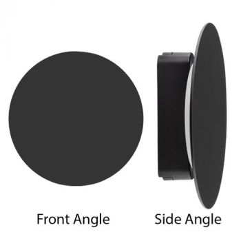 Brightstar S323 WALL 9W Magnetic Back Lit Wall Light, 24V DC, IP20 Black