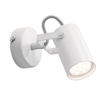 Brightstar S406/1 WHITE 1 x 50W GU10 ( Not Included ) White