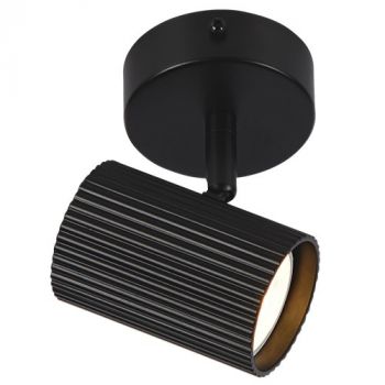 Brightstar S416/1 BLACK Matt Black Spotlight GU10