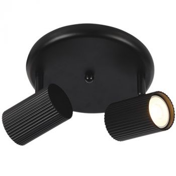 Brightstar S416/2 BLACK Matt Black Spotlight GU10