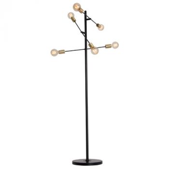 Brightstar SL080 BLACK Metal Floor Standing Lamp