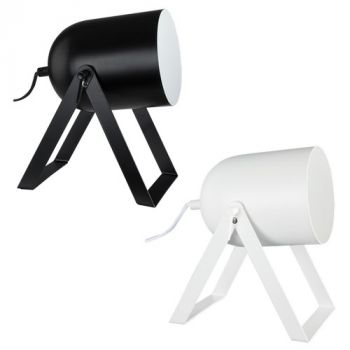 Brightstar TL194 BLACK, TL194 WHITE Metal Desk Lamp (Multiple Colours/Finishes)