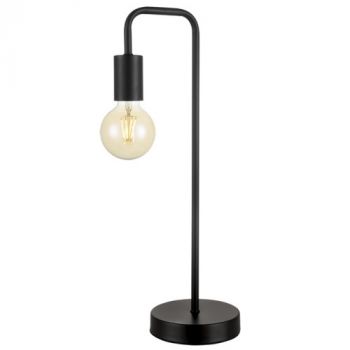 Brightstar TL620 BLACK Sand Black Metal Table Lamp Black