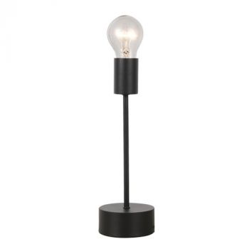 BrightStar TL633 SAND BLACK Metal Table Lamp - 1 x 40W ES (Not Included) Sand Black