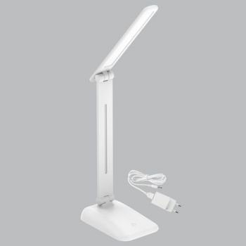 Brightstar TL647 WHITE Rechargeable LED Table Lamp, IP20