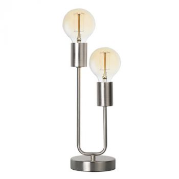 Brightstar TL651 SATIN Metal Table Lamp
