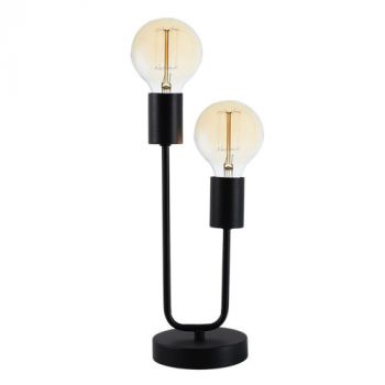 Brightstar TL652 MATT BK Metal Table Lamp