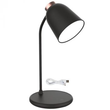 Brightstar TL688 BLACK 4W Rechargeable LED Table Lamp with Flexi Arm and Touch Control with USB Cable Black