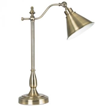 Brightstar TL820 ANTIQUE Antique Brass Table Lamp