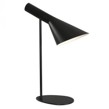 Brightstar TL853 BLACK Metal Table Lamp with Moveable Head E27 Black