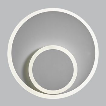 Brightstar WB022 LED Metal and Acrylic LED Fitting with Moveable Centre Ring Grey