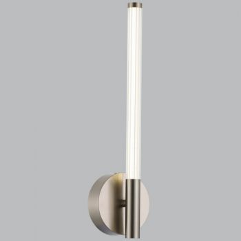 Brightstar WB223/1 SATIN 8W LED 4000K Wall Light 400mm IP44 Satin Chrome