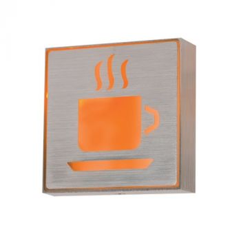 Brightstar WB308 ORANGE LED Wall Bracket Sign