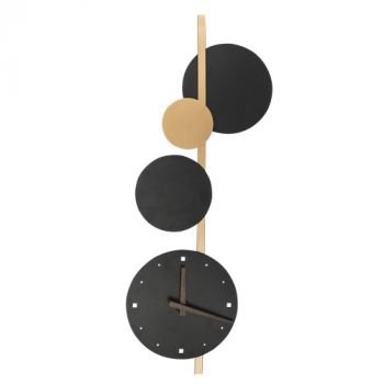 Brightstar WB399 LED 12W Metal and Plastic Clock Wall Bracket Black and Gold
