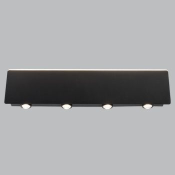 Brightstar WB495 BK CCT 17W LED Metal and PMMA Wall Bracket 3 CCT Slide Switch